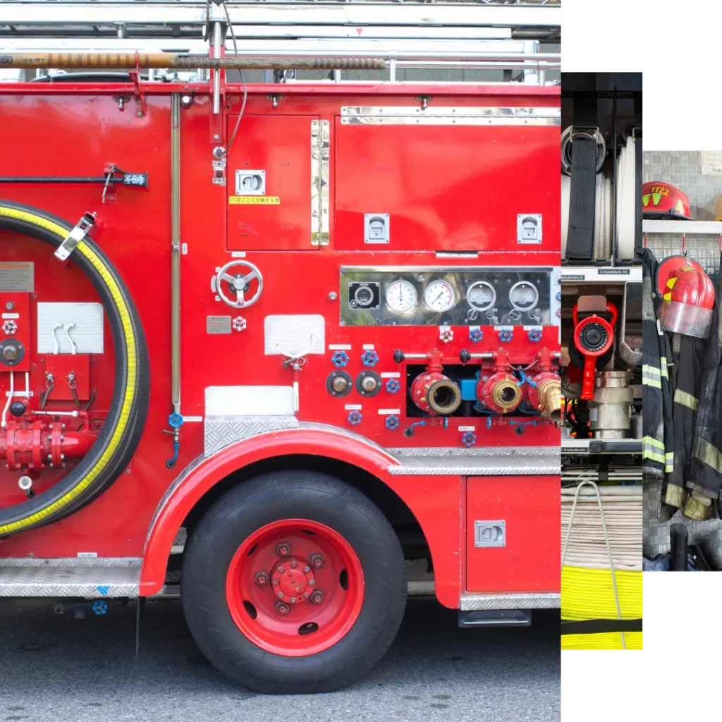 Firefighting truck